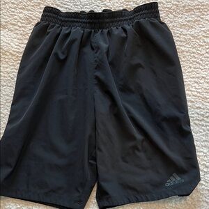 Adidas Men's Athletic Black Shorts - Size Medium